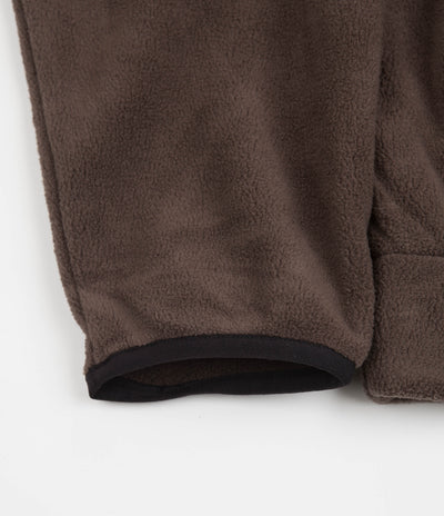 Adidas Sherpa Fleece - Brown / Black