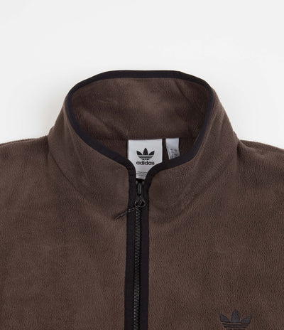 Adidas Sherpa Fleece - Brown / Black