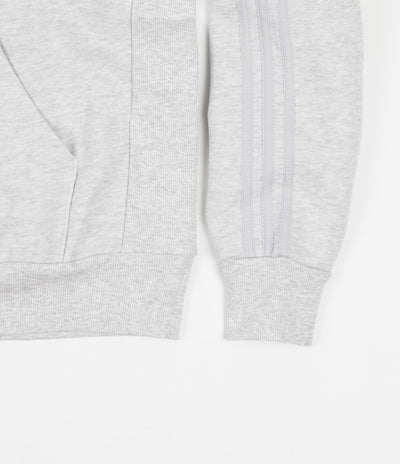 Adidas Shmoo Hoodie - Light Grey Heather / Purple