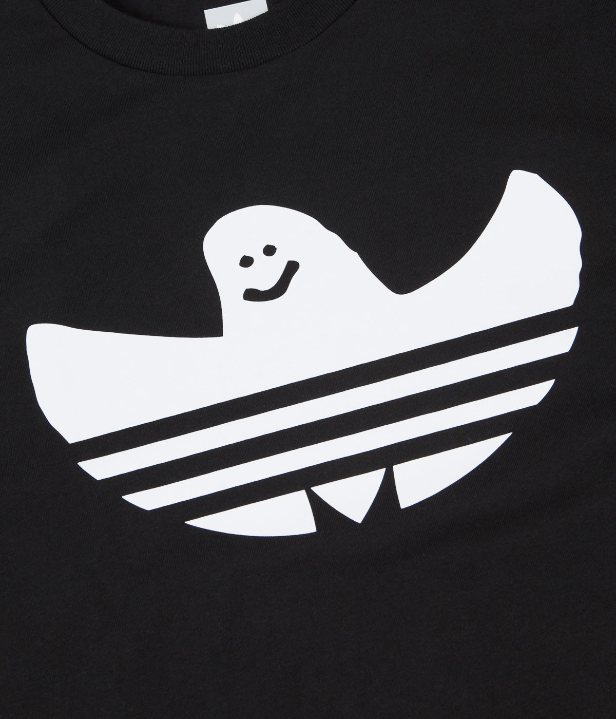 Directamente maratón hélice Adidas Shmoo T-Shirt - Black / White | Flatspot