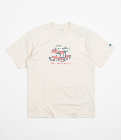Adidas Shmoofoil Don't Flip T-Shirt - Wonder White / Multi