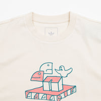 Adidas Shmoofoil Don't Flip T-Shirt - Wonder White / Multi thumbnail