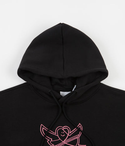 Adidas Shmoofoil Logo Hoodie - Black / Rose Tone