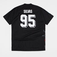 Adidas Silvas Jersey - Black / White / Clear Blue / Scarlet thumbnail