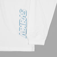 Adidas Speed Graphic Long Sleeve T-Shirt - White / Sonic Aqua thumbnail