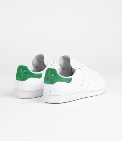 Adidas Stan Smith ADV Shoes - FTWR White / FTWR White / Green