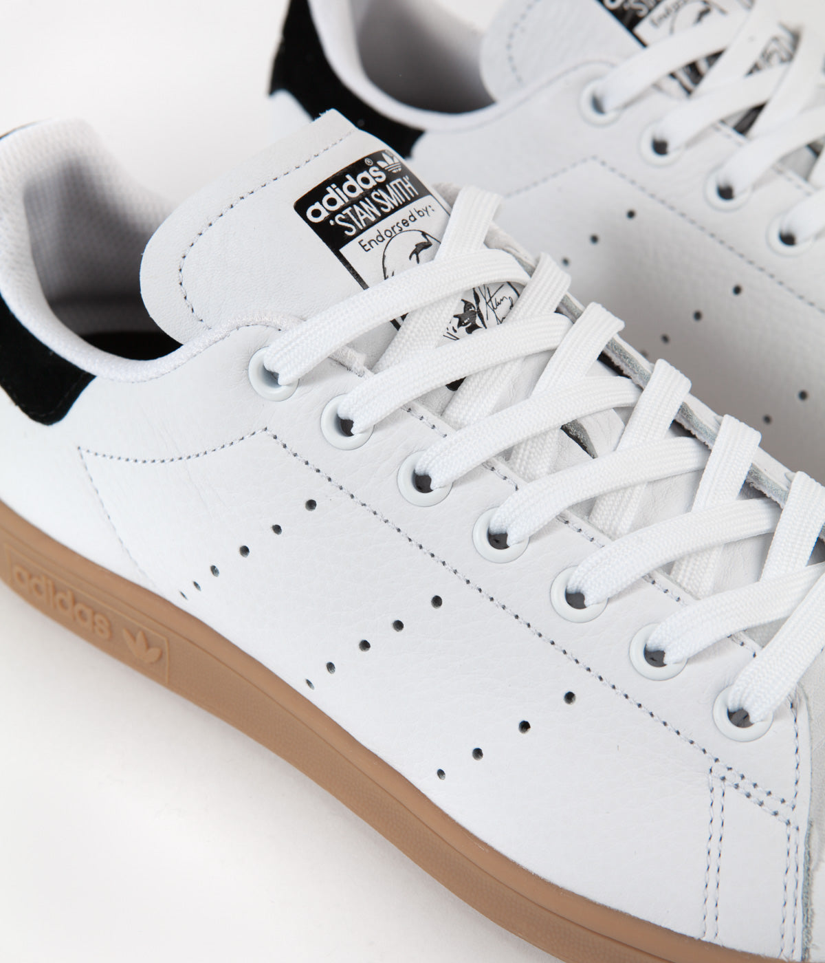 Adidas Stan Smith Adv Shoes - White / Core Black / Gum4 | Flatspot