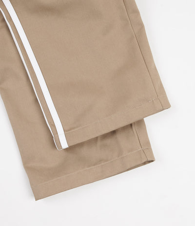 Adidas Striped Chino Pants - Hemp / White