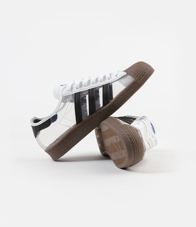 Adidas Superstar 80's 'Blondey' Shoes - White / Core Black / Gum