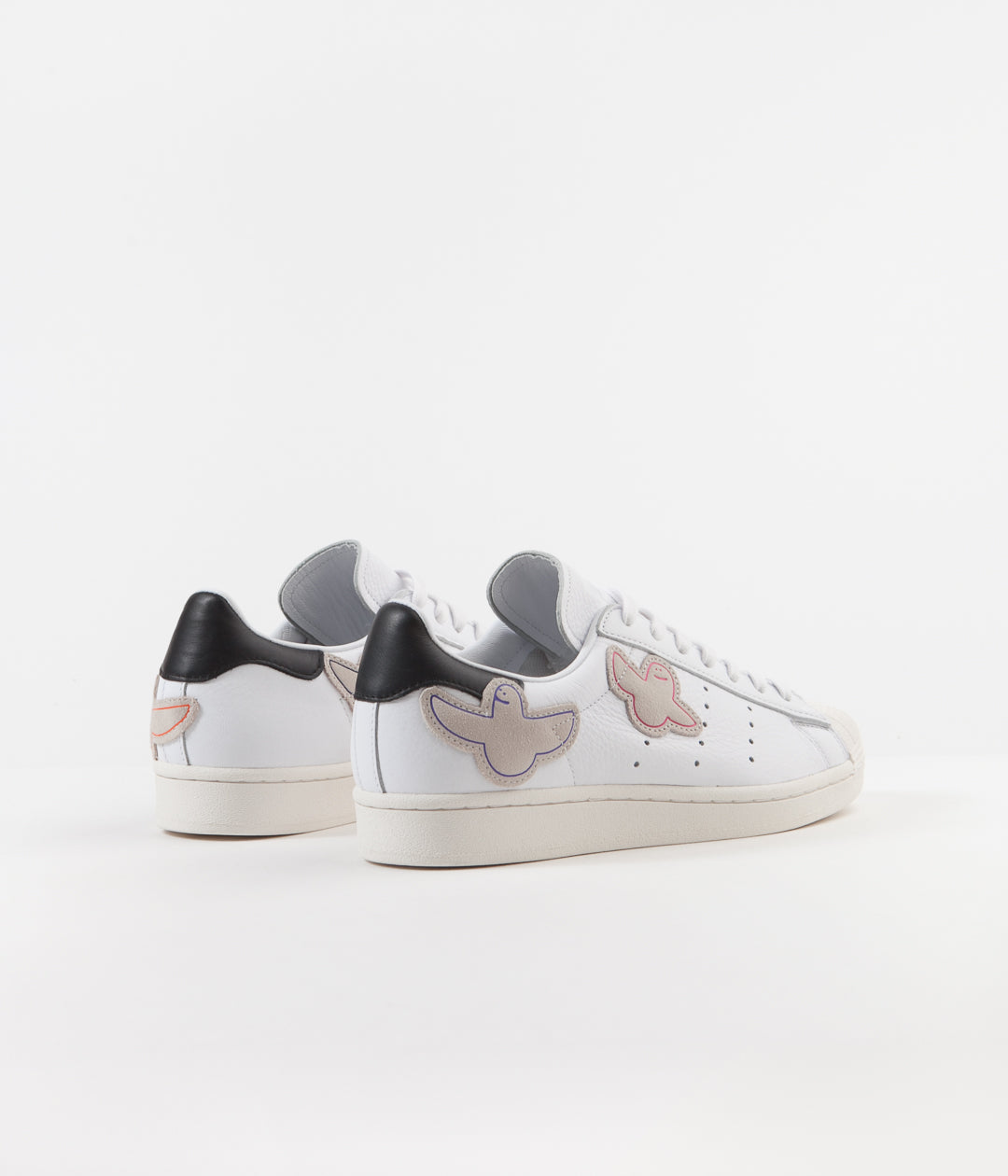 Adidas Superstar 80 s Gonz Shoes White Core Black Chalk White Flatspot