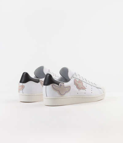 Adidas Superstar 80's 'Gonz' Shoes - White / Core Black / Chalk White