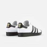 Adidas Superstar Adv Shoes - White / Core Black / Gold Metallic thumbnail