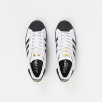 Adidas Superstar Adv Shoes - White / Core Black / Gold Metallic thumbnail