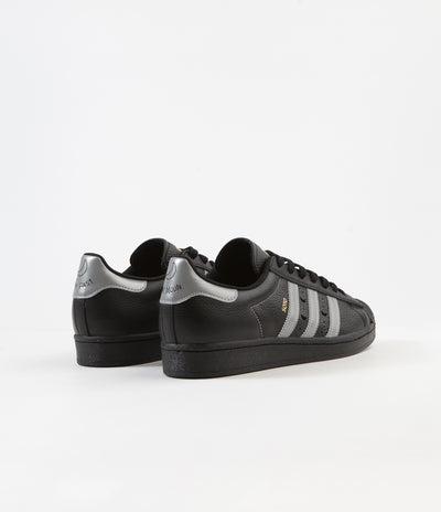 Adidas Superstar ADV 'Soto' Shoes - Core Black / Silver Metallic / Gold Metallic