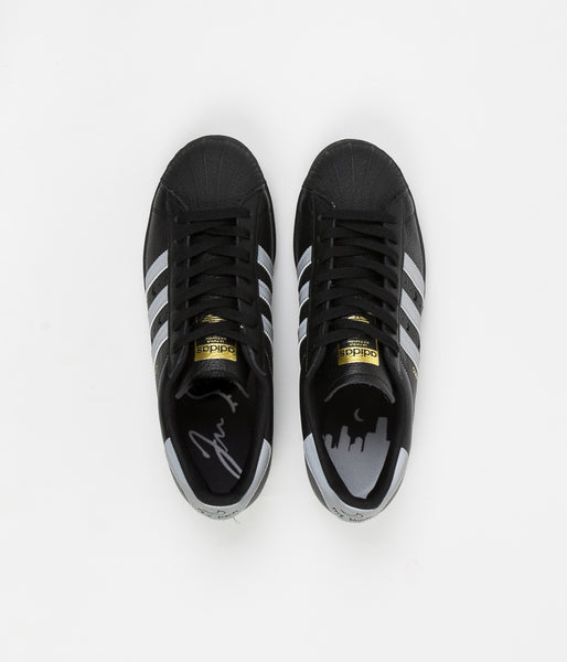 Adidas Superstar ADV 'Soto' Shoes - Core Black / Silver Metallic / Gol