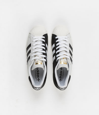 Adidas Superstar Shoes - 2 Tone / White / Core Black / Gold Metallic