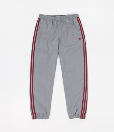 Adidas Superstar Track Pants - Grey / White / Team Victory Red