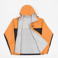 Adidas Tech Shell Jacket - Black / Focus Orange thumbnail