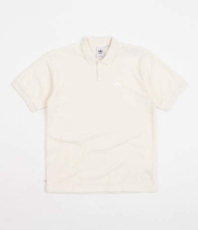 Adidas Tennis Polo Shirt - Cream White / White