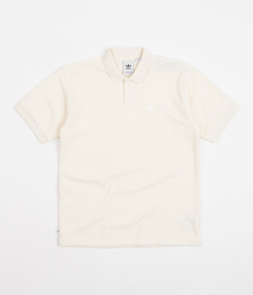 Adidas Tennis Polo Shirt - Cream White / White