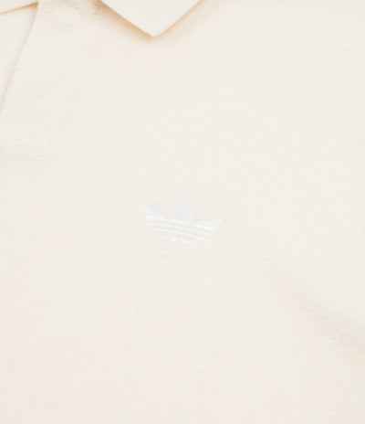 Adidas Tennis Polo Shirt - Cream White / White
