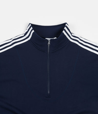 Adidas Terry Track Jacket - Collegiate Navy / White