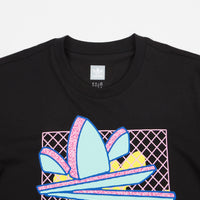Adidas Thaxter T-Shirt - Black / Clear Mint / Bright Yellow / Light Pink thumbnail