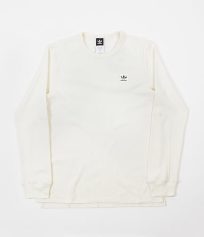 Adidas Thermal Long Sleeve T-Shirt - Off White