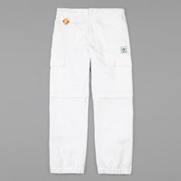 Adidas TJ Cargo Pants - White / Collegiate Green thumbnail