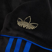 Adidas TJ Velour Jacket - Black / Bluebird / Gold thumbnail