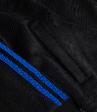 Adidas TJ Velour Jacket - Black / Bluebird / Gold