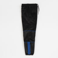 Adidas TJ Velour Sweatpants - Black / Bluebird / Gold thumbnail