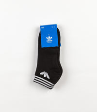 Adidas Trefoil Ankle Socks - Black