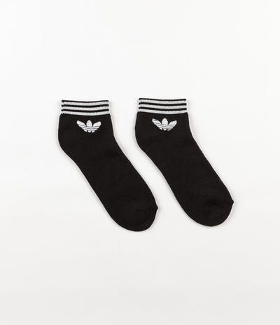 Adidas Trefoil Ankle Socks - Black