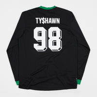 Adidas Tyshawn Jersey - Black / Green thumbnail