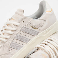Adidas Tyshawn Low Shoes - Chalk White / Grey One / Cream White thumbnail