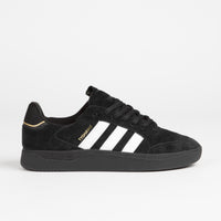 Adidas Tyshawn Low Shoes - Core Black / Cloud White / Gold Metallic thumbnail