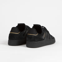 Adidas Tyshawn Low Shoes - Core Black / Core Black / Gold Metallic thumbnail