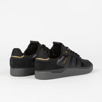 Adidas Tyshawn Low Shoes - Core Black / Core Black / Gold Metallic / Core Black thumbnail