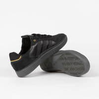 Adidas Tyshawn Low Shoes - Core Black / Core Black / Gold Metallic / Core Black thumbnail