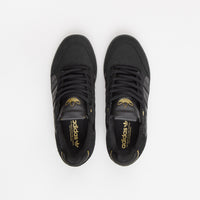 Adidas Tyshawn Low Shoes - Core Black / Core Black / Gold Metallic / Core Black thumbnail