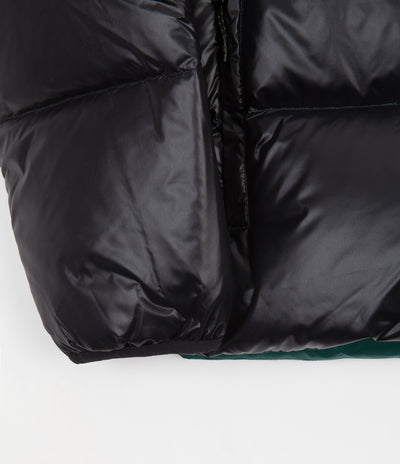 Adidas Tyshawn Puff Jacket - Black / Collegiate Green