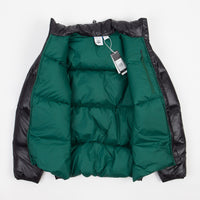 Adidas Tyshawn Puff Jacket - Black / Collegiate Green thumbnail
