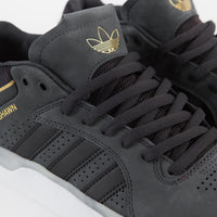 Adidas Tyshawn Shoes - Carbon / Core Black / Gold Metallic thumbnail