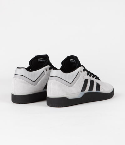 Adidas Tyshawn Shoes - Grey Two / Core Black / Silver Metallic