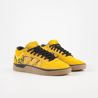 Adidas Tyshawn x Fucking Awesome Shoes - Active Gold / Core Black / Gum thumbnail