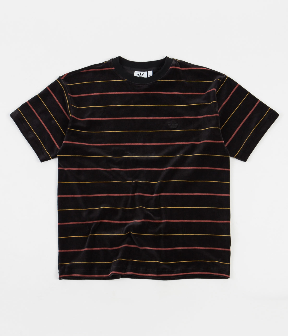 Adidas Velour Jersey - Black / Legacy Red / Legacy Gold / Off White ...