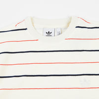 Adidas Velour Jersey - Off White / Collegiate Navy / Scarlet thumbnail