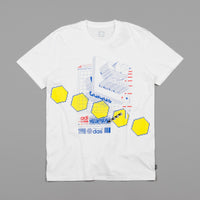 Adidas Vetter T-Shirt - White / Blue / Bright Yellow / Red thumbnail