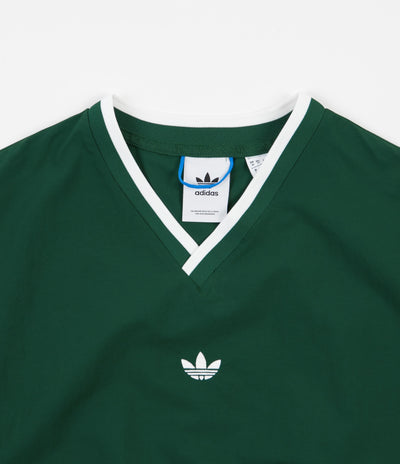 Adidas Windbreaker Sweatshirt - Collegiate Green - White